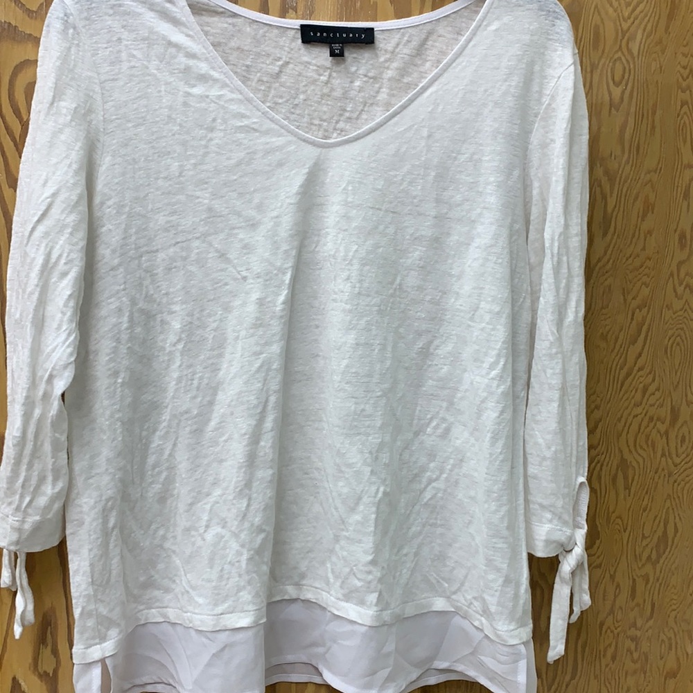Sanctuary 100% linen blouse Exc Cond - Medium